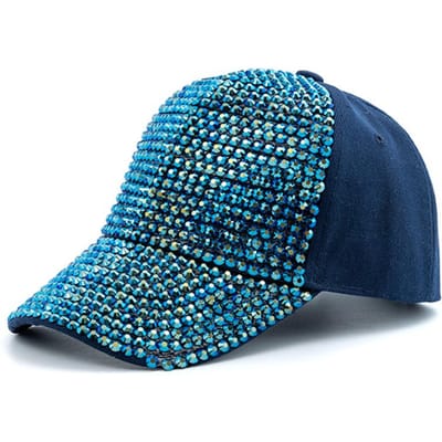 Nieuwe Vrouwen Diamond Inlay Cap Eenvoudige Effen Baseball Cap Vrouwelijke Verstelbare Casual Outdoor Streetwear Mode Hoed 56cm-60cm