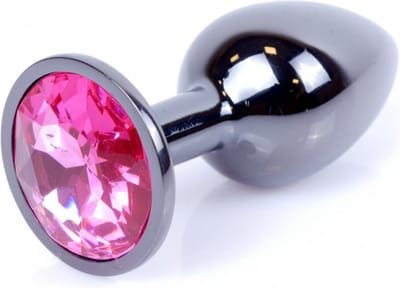 Bossoftoys - 64-00026 - Plug - Dark Silver - Anal - Pink
