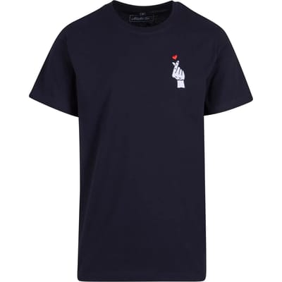 Mister Tee - Love Sign 2.0 Heren Tshirt - XS - Zwart