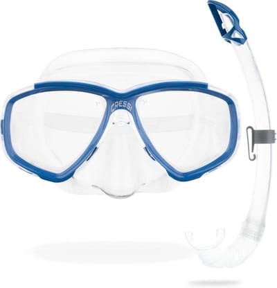 Duikset Masker en Snorkel voor Volwassenen - Ideaal voor Snorkelen, Vrijduiken en Duiken