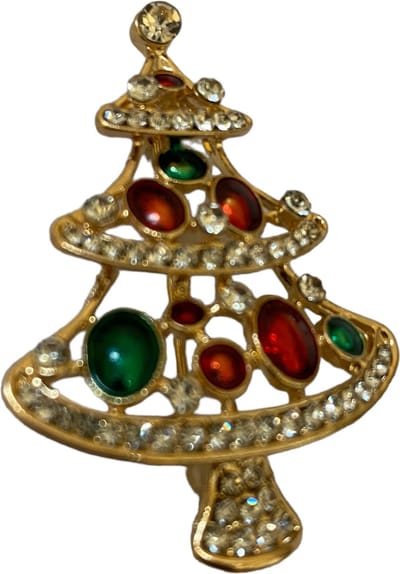 Hiden - Kerst Broche Speld - Kerstversiering - Kerstcadeau.- Kersttrui Dames - Kersttrui Heren - Kerstkaarten - Decoratie - Kerstboom