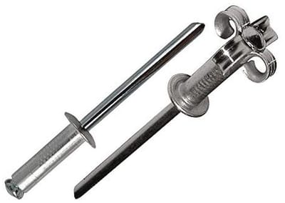 Aluminium Pan Head Rivets 4,8 x 17 mm | Pack van 100 | Blind Riveting | Diverse Flower Rivets