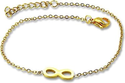Amanto Armband Emer G - 316L Staal - Infinity - 18+3cm