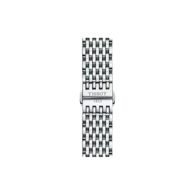 Tissot Lovely Serie Quartz Uurwerk 50 Meter Waterbestendig Horloge 34 Mm Wit Wijzerplaat Roestvrij Staal Kast Roestvrij Staal Armband T143.210.11.033.00 Regular Watch Box,Silver Dial white