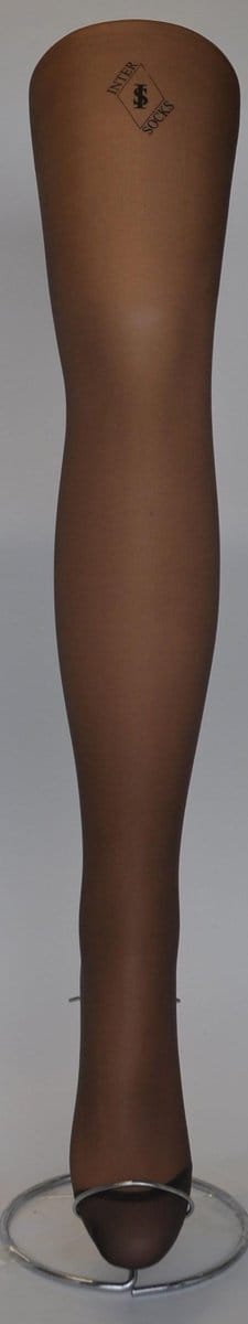 Panty - Maillot 15 DEN - MONA - 6 STUKS - Prachtige dunne lycra panty - zit perfect - maat Large - kleur: Fado