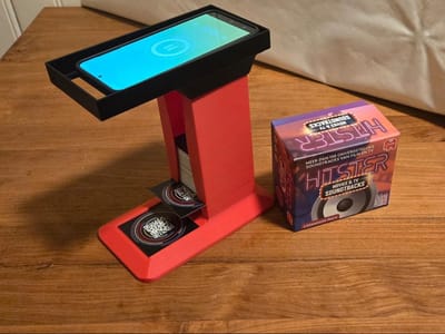 3D-geprinte Hitster-kaarthouder: game-avondorganisator