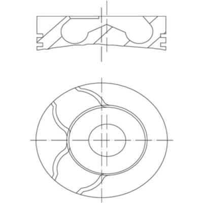 Zuiger MAHLE 021 PI 00122 000