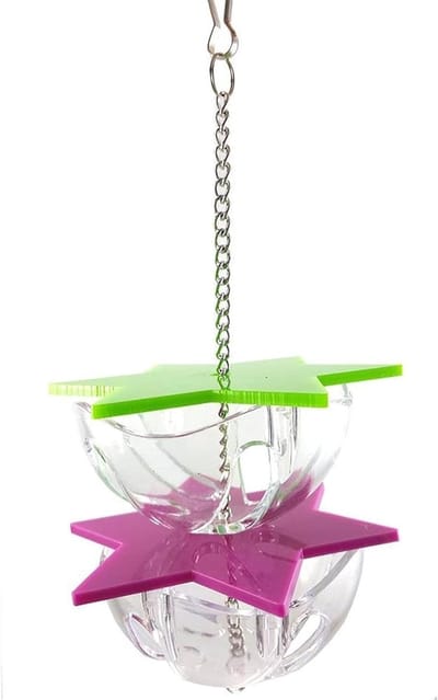 Vogel Voeder - Vogel Speelgoed - Vogels Voeden - Veilig Kauwmateriaal - 9cm Diameter - B