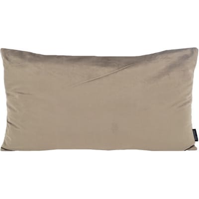 Gek op kussens! Velvet taupe long | 30 x 50 cm | kussenhoes | polyester