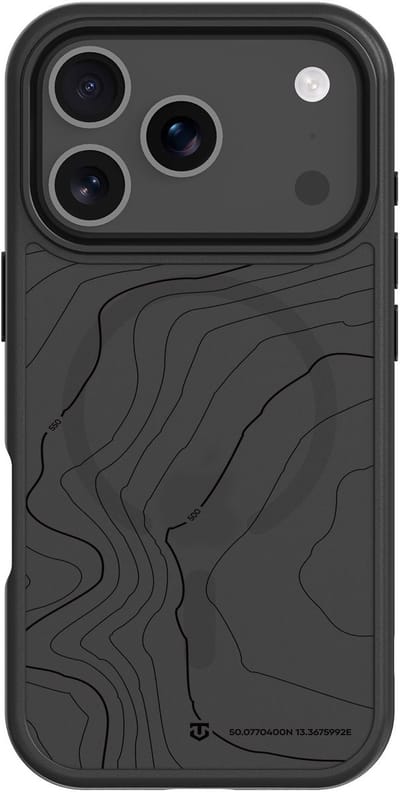 Tactical iPhone 17 MagForce Hyperstealth Sika Cover – Hoesje met Losse Klikbare Knoppen – Asphalt