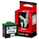 Lexmark 10N0217 nr. 17 inktcartridge zwart (origineel)