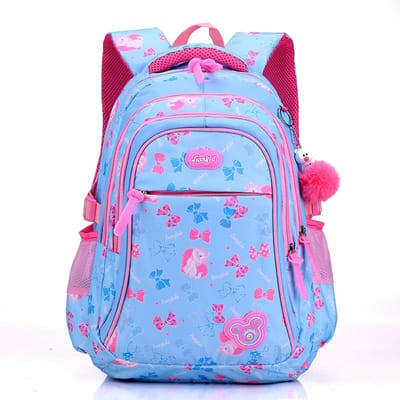 Nieuwe Schooltas voor Basisschoolleerlingen Om de Belasting te Verminderen en de Ruggengraat te Beschermen en Waterspatten te Voorkomen Koreaanse Kinderrugzak