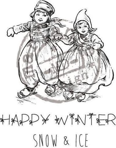 Marianne Design Stempel Happy Winter CS0906