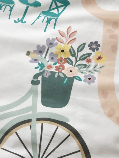 Vertbaudet Set dekbedovertrek + kussensloop voor kinderen PLACE DU LILAS