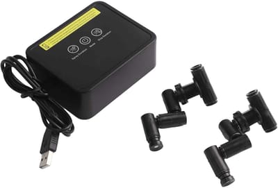 Automatisch Bevochtigingssysteem - Terrarium Vernevelaar - Reptielen Verzorgen - Intelligente Timer - 6 Sproeiers - Zwart