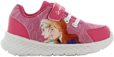 Frozen - Schoenen voor meisjes - Anna en Elsa sneakers voor kinderen met klittenband - Sportieve kindersneaker - Maat 24 - Rood