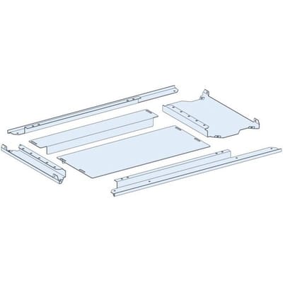 Schneider Electric LVS08497 PrismaSeT-P, kabelinvoerplaat, 2-delig, IP30, breedte=650+150mm, diepte=400 mm Verdeelkastaccessoire 1 stuk(s)