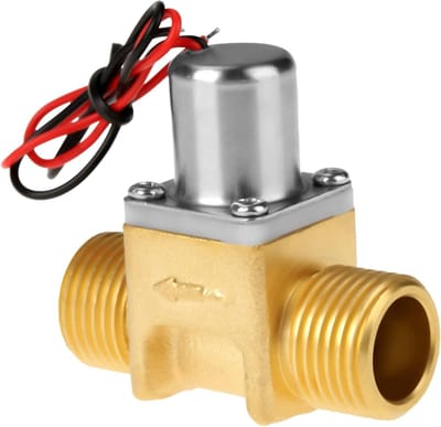 Water Flow Pulse Electromagnetisch Ventiel - 1/2" Brass Solenoid Ventiel - DC 4.5V