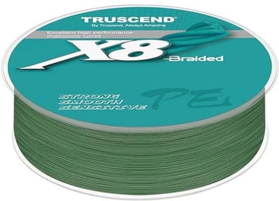 Gevlochten Vislijn - PE Lijn - Vissen Hengelsport - 8-voudig Gevlochten - 10 LB 300 Yards - Groen
