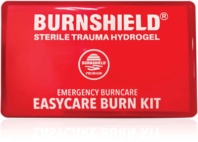 Burnshield EasyCare brandwonden-kit - Rode trommel
