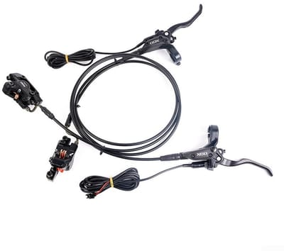 Dailygoods - Fietsremset - Hydraulische schijfrem - Duurzaam en praktisch - Aluminiumlegering - E-fiets remsysteem - Geschikt voor MTB en elektrische...