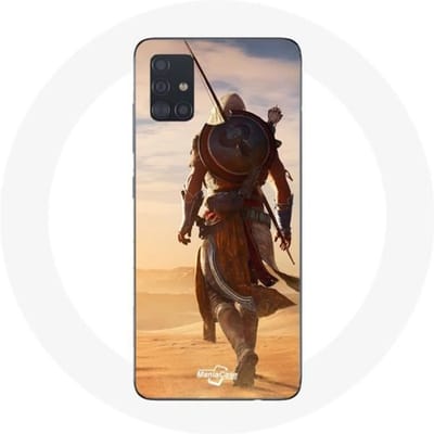 Couque Samsung Galaxy A51 Assassin's Creed Série de jeux vidéo zwart
