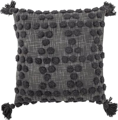 Adiva Cushion, Grey, Cotton