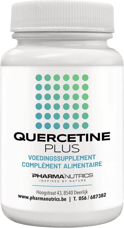PharmaNutrics Quercetine Plus – Natuurlijk supplement voor weerstand, allergieën & vrije radicalen (60 V-caps)