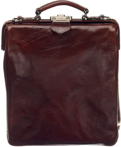Mutsaers Laptoptas / Rugzak / Rugtas - On the Bag - 15 inch - 12 Liter - Leer - Bruin