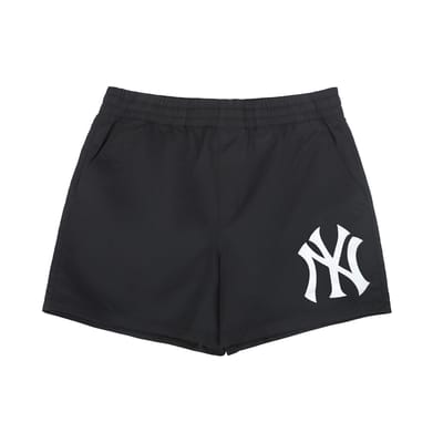 MLB New York Yankees Klein Logo Sport Casual Shorts Unisex shorts Zwart 3ASMB0323-50BKS XS gray