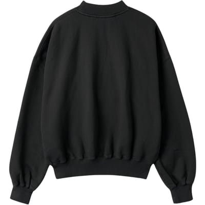 Gebroken wit Bookish Laund boxy fit zwart sweatshirt