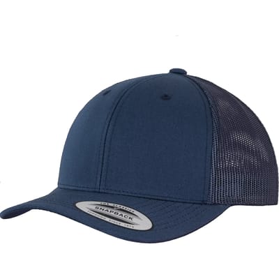 Kinderen trucker pet met gebogen klep Flexfit Retro