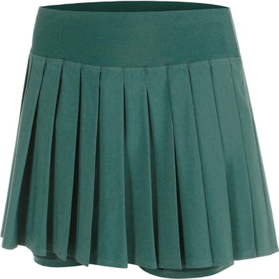 Quiet Please Love Pleated Rok Dames-groen