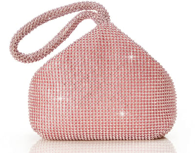 Dailygoody - Flapper Clutch - Avondtas - Elegante stijl - Rosegold - Pailletten Clutch - Perfect voor bruiloften - Eén maat