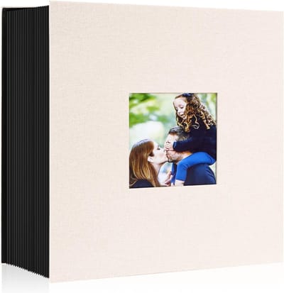 Fotoalbum 10 x 15 cm, 600 Compartimenten, Groot Formaat, Linnen Album voor Horizontale en Verticale Foto's, Perfect voor Herinneringen en Georganiseerde Foto's