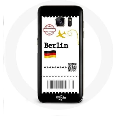 Samsung Galaxy S7 hoesje Vliegticket Berlijn