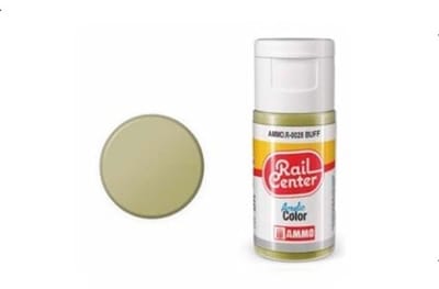 AMMO MIG Hobbyverf - MIG R0028 Rail Center - Buff - 15ml Verf flesje - 15 ml
