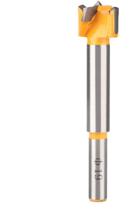 Allecto - Forstner Boor - Precisie Houtboor - Efficiënt Boren in Hout - 19 mm Diameter - Perfect voor Houtbewerking - Geschikt voor Professionele e...