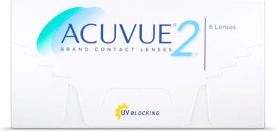 -9,50  ACUVUE 2 - 6 pack - Weeklenzen  - Contactlenzen - BC 8,70