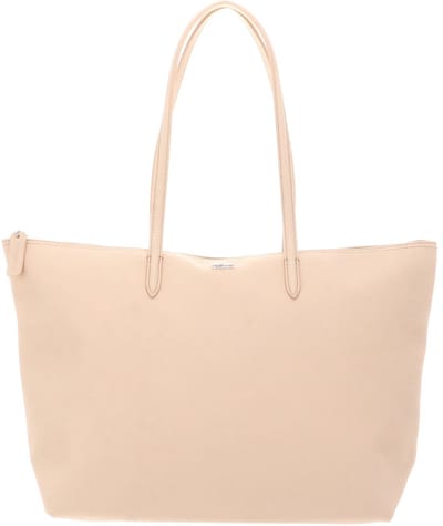 LACOSTE schoudertas Shopping Bag Angie abrikoos