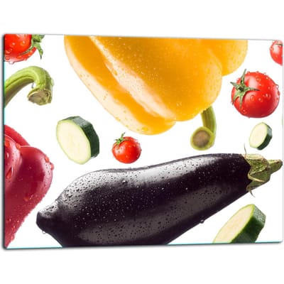 TMK ArtDeko - Snijplank - Glas - 52x40cm - Inductiekookplaat Bescherming