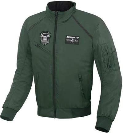 Bogotto Boston Donkergroen Textiele Motorjas - Jas