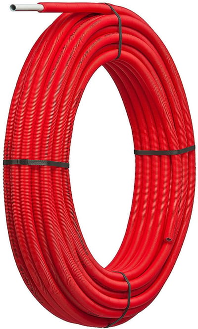 Fränkische Meerlagenver. alpex F50 PROFI 16x2 - 24/19 rood - 50 m wit in beschermbuis, 83616200