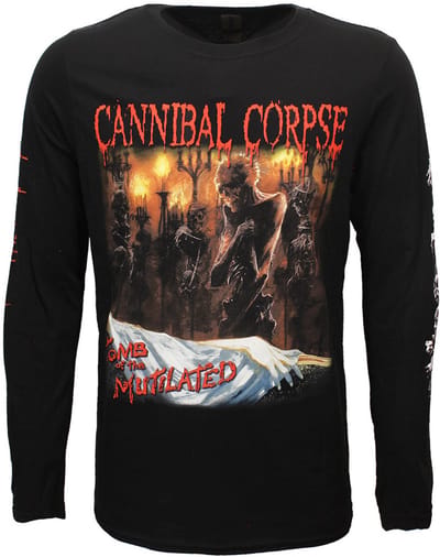 Cannibal Corpse Tomb of the Mutilated Longsleeve T-Shirt - Officiële Merchandise - S