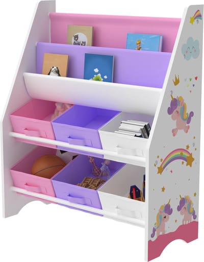 Kinderrek Ponteceso 74x62x26,5 cm eenhoornmotief