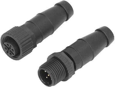 Netwerk Terminators - Verbindingsstukken - Maritieme Backbone - NMEA 2000 Gecertificeerd - 2 Stuks - Zwart