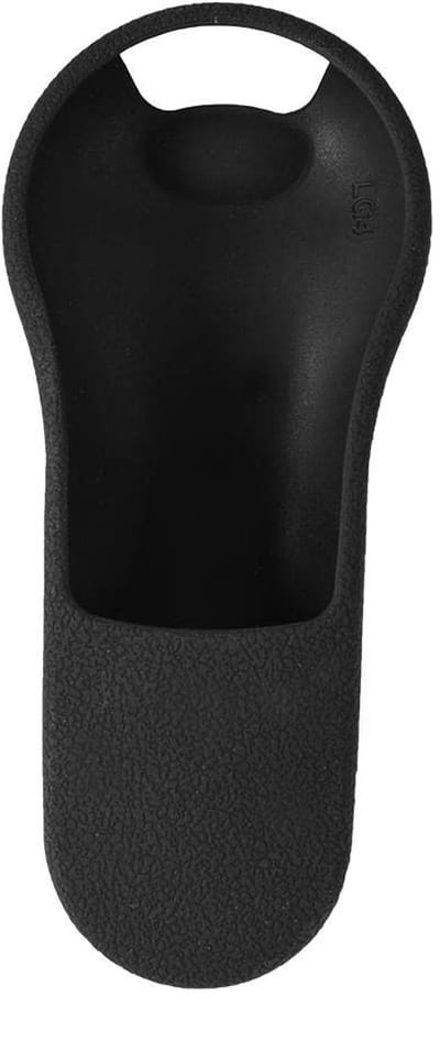 Allecto - Dustproof Silicone Protective Case - TV Remote Cover - Ergonomisch - Zwart - Silicone Bescherming - Geschikt voor LG - Model MR400/LA6150...