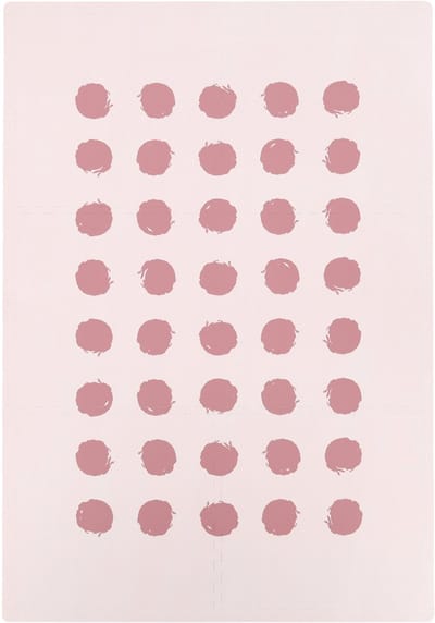 Puck Playmat Dots - Pink Cherry
