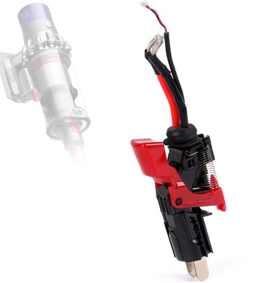 Verbeterde aan/uit-schakelaar set voor Dyson V10 SV12 stofzuiger, vervangende onderdelen, duurzame kwaliteit en eenvoudig te installeren