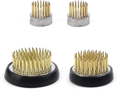 Bloemschikgereedschap - Bloemhouder - Bloemen Schikken - Roestvrij Staal - 4 Stuks - Zilver